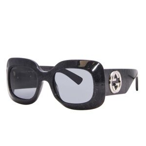 Gucci GG1695S 003 Cosmic Glitter Rectangular Sunglasses 51-21-140